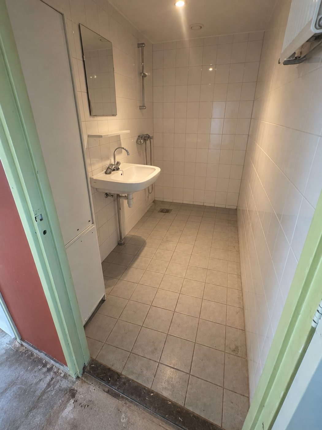 Na: Badkamer ontruimd